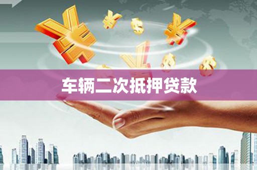 西林车辆二次抵押贷款