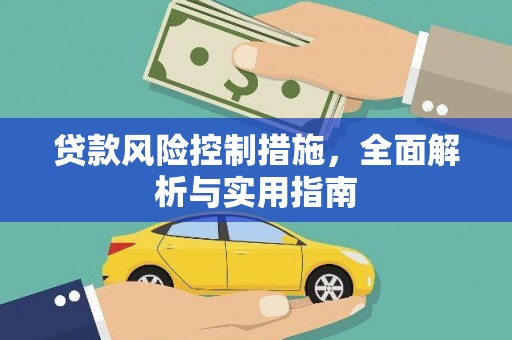 西林贷款风险控制措施，全面解析与实用指南