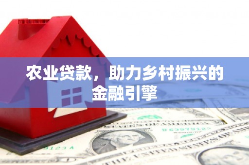 西林农业贷款，助力乡村振兴的金融引擎