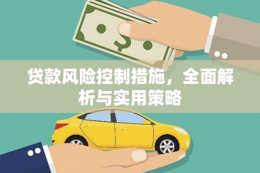 西林贷款风险控制措施，全面解析与实用策略