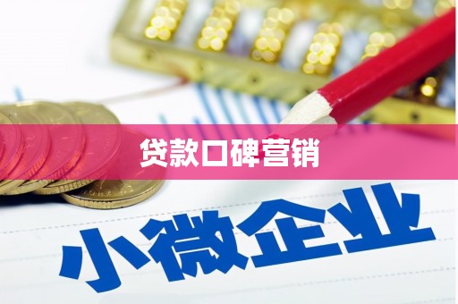 西林贷款口碑营销