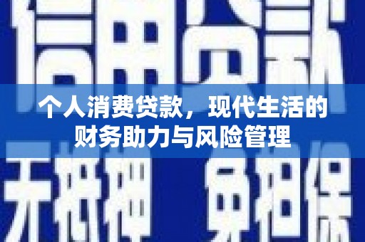 西林个人消费贷款，现代生活的财务助力与风险管理