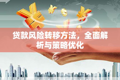西林贷款风险转移方法，全面解析与策略优化