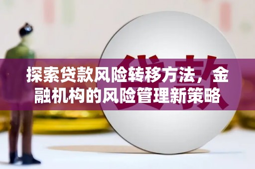 西林探索贷款风险转移方法，金融机构的风险管理新策略