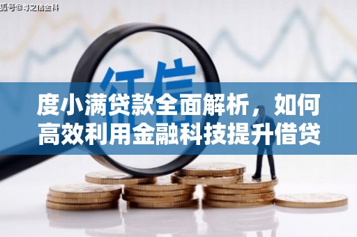 西林度小满贷款全面解析，如何高效利用金融科技提升借贷体验