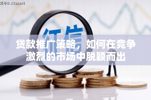 西林贷款推广策略，如何在竞争激烈的市场中脱颖而出