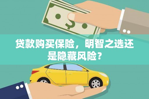 西林贷款购买保险，明智之选还是隐藏风险？