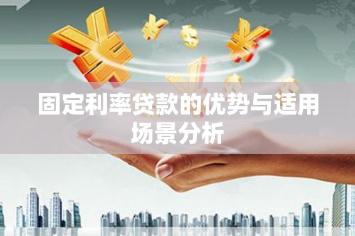 西林固定利率贷款的优势与适用场景分析