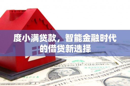 西林度小满贷款，智能金融时代的借贷新选择