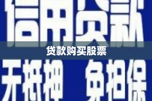 西林贷款购买股票