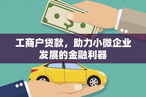 西林工商户贷款，助力小微企业发展的金融利器