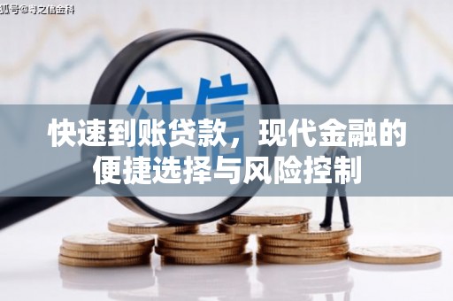 西林快速到账贷款，现代金融的便捷选择与风险控制