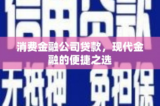 西林消费金融公司贷款，现代金融的便捷之选