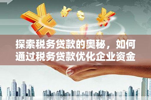 西林探索税务贷款的奥秘，如何通过税务贷款优化企业资金流