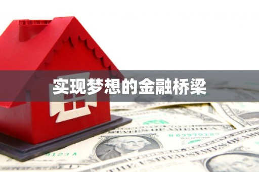 西林实现梦想的金融桥梁
