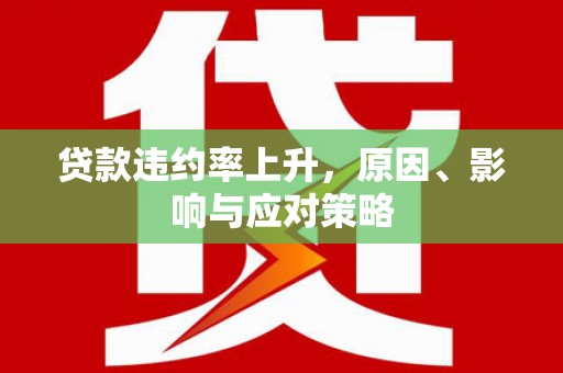 西林贷款违约率上升，原因、影响与应对策略
