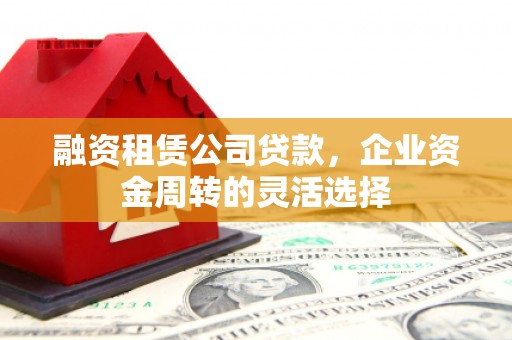 西林融资租赁公司贷款，企业资金周转的灵活选择