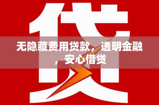 西林无隐藏费用贷款，透明金融，安心借贷