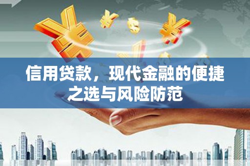 西林信用贷款，现代金融的便捷之选与风险防范