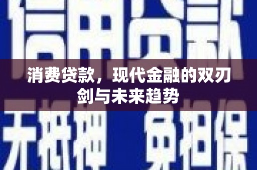 西林消费贷款，现代金融的双刃剑与未来趋势