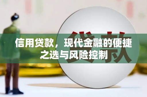 西林信用贷款，现代金融的便捷之选与风险控制