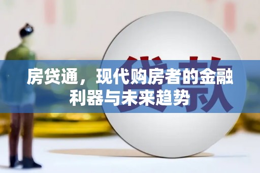 西林房贷通，现代购房者的金融利器与未来趋势