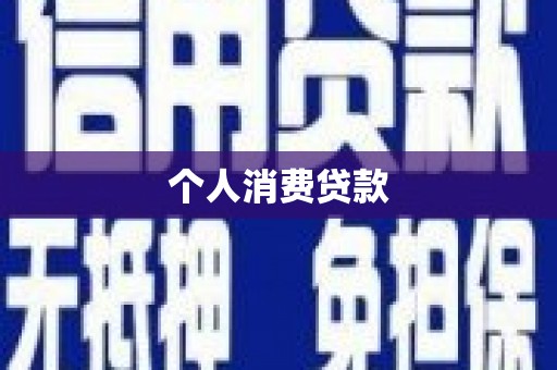 西林个人消费贷款