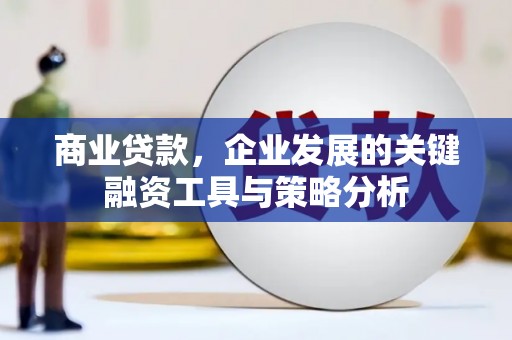 西林商业贷款，企业发展的关键融资工具与策略分析