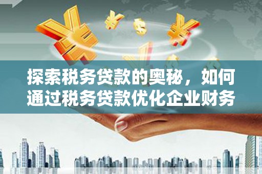 西林探索税务贷款的奥秘，如何通过税务贷款优化企业财务