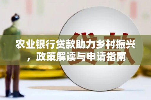 西林农业银行贷款助力乡村振兴，政策解读与申请指南