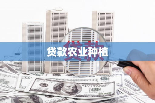 西林贷款农业种植