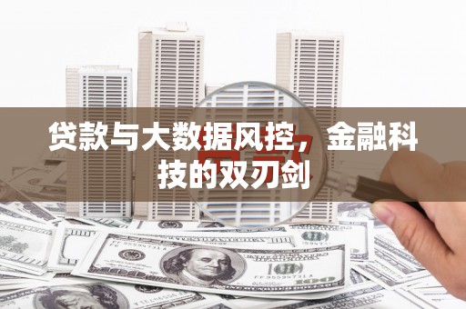 西林贷款与大数据风控，金融科技的双刃剑