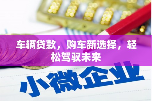 西林车辆贷款，购车新选择，轻松驾驭未来