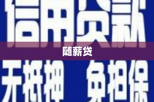 西林随薪贷