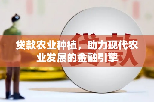 西林贷款农业种植，助力现代农业发展的金融引擎