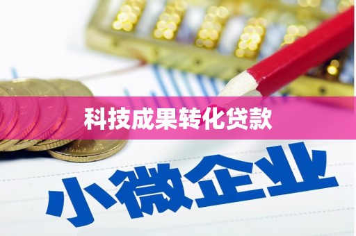 西林科技成果转化贷款