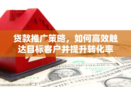 西林贷款推广策略，如何高效触达目标客户并提升转化率