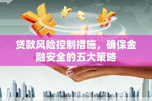 西林贷款风险控制措施，确保金融安全的五大策略