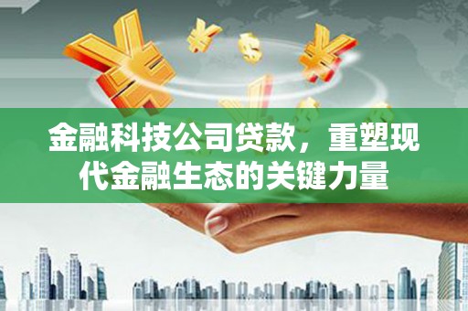 西林金融科技公司贷款，重塑现代金融生态的关键力量
