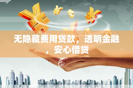 西林无隐藏费用贷款，透明金融，安心借贷