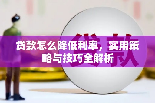 西林贷款怎么降低利率，实用策略与技巧全解析