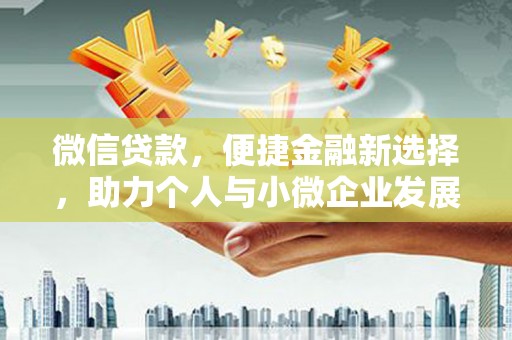 西林微信贷款，便捷金融新选择，助力个人与小微企业发展