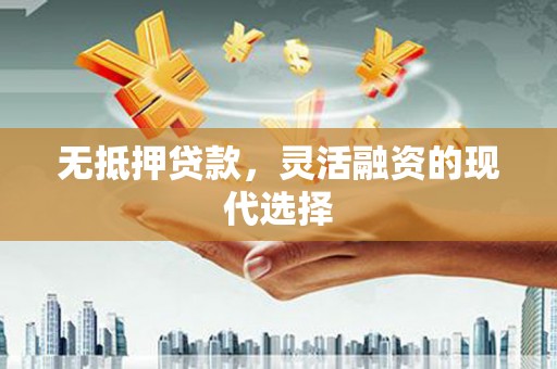 西林无抵押贷款，灵活融资的现代选择