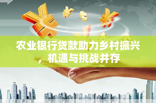 西林农业银行贷款助力乡村振兴，机遇与挑战并存