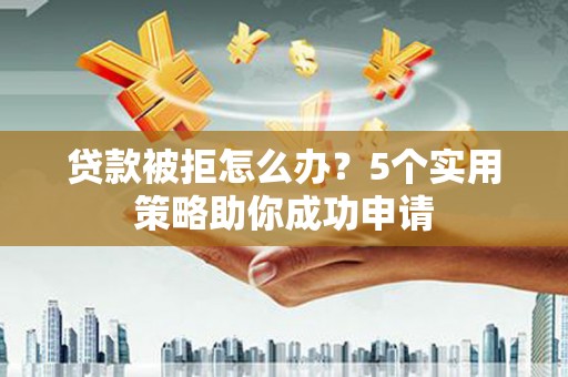 西林贷款被拒怎么办？5个实用策略助你成功申请